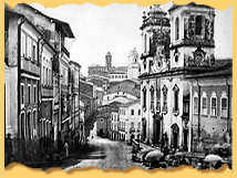 Vista do Largo do Pelourinho - 1860