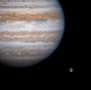 Great Red Spot and Ganymede