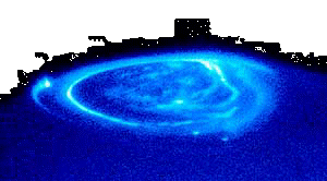 Satellite Footprints Seen in Jupiter Aurora