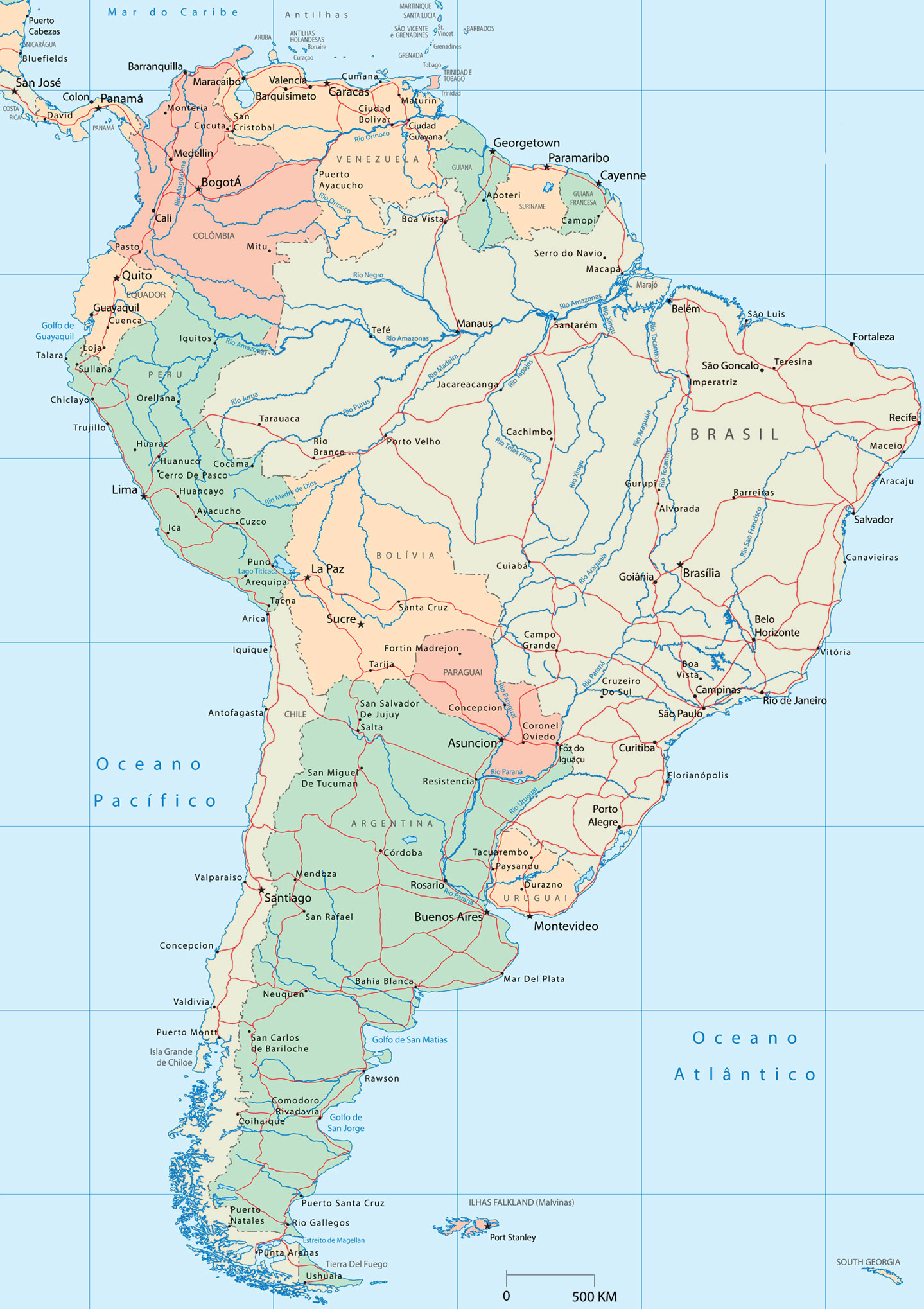 Mapa Politico Da America Mapa America Do Sul Mapa Brasil Mapa Da Images Porn Sex Picture